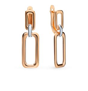 золотые серьги