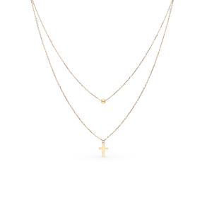 золотое шейное украшение