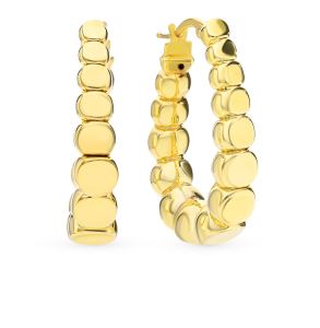 золотые серьги