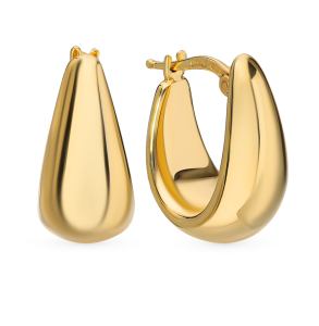 золотые серьги