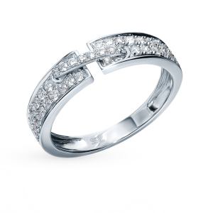 золотое кольцо с бриллиантами