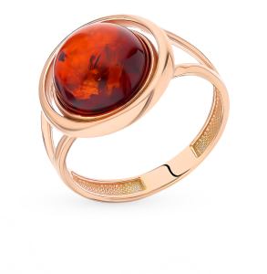 серебряное кольцо с янтарем