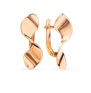 золотые серьги