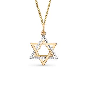 золотая подвеска с фианитами SOKOLOV 034194*