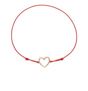 золотой браслет с нейлонами