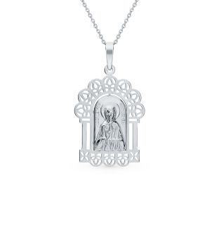Серебряная подвеска AQUAMARINE 14738.5: белое серебро 925 пробы — купить в интернет-магазине SUNLIGHT, фото, артикул 121599