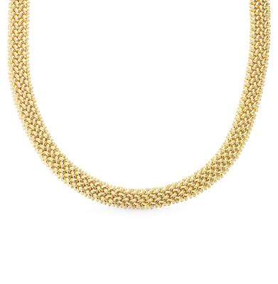 Золотое шейное украшение