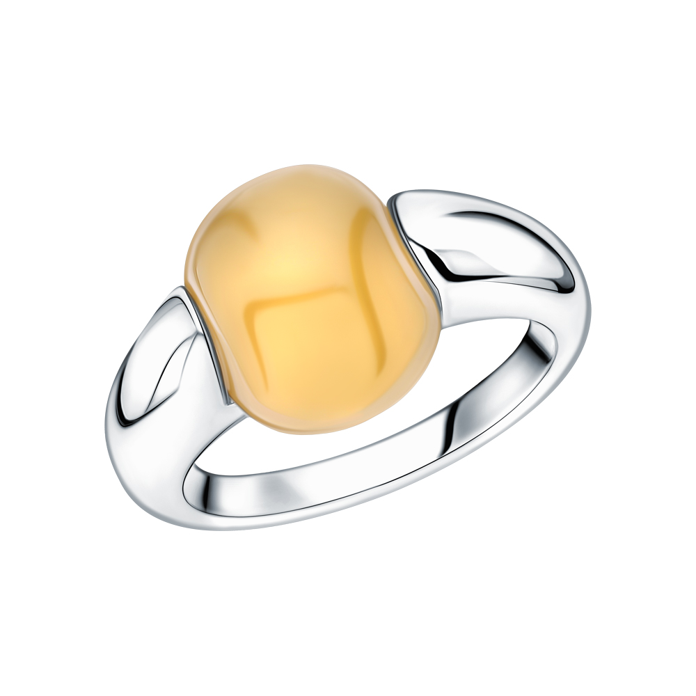 Фото «Серебряное кольцо с халцедоном»