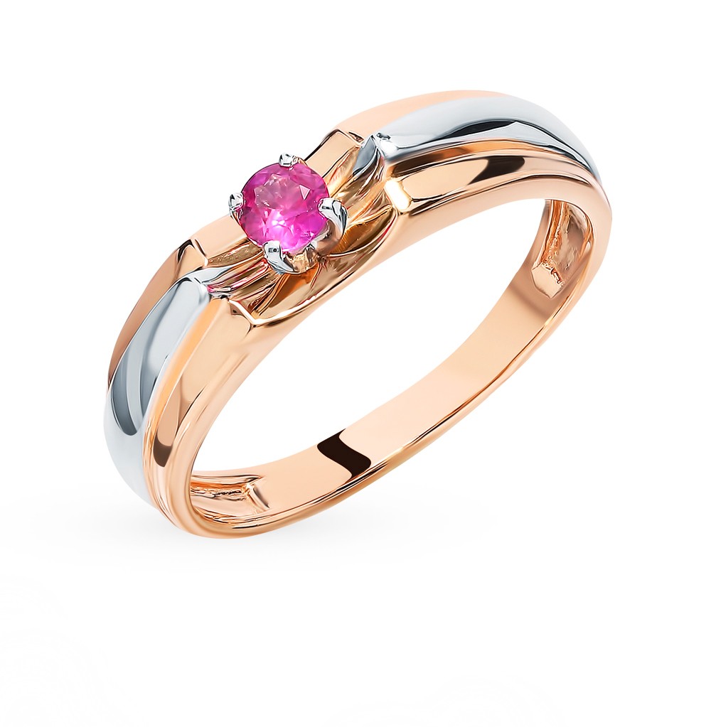 Золотое кольцо с рубином в Самаре
