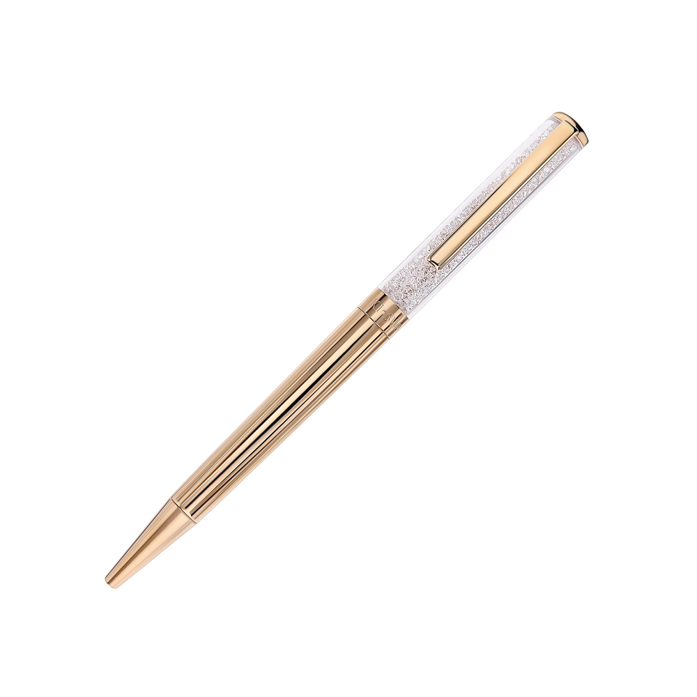 Фото «Стальная ручка подарочная с кристаллами  Swarovski»
