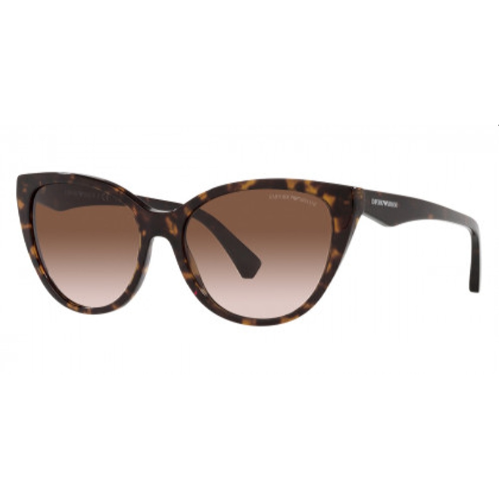 Женские солнцезащитные очки из Италии марки EMPORIO ARMANI из коллекции Cat Eye модель 0EA416258791355 в Новосибирск