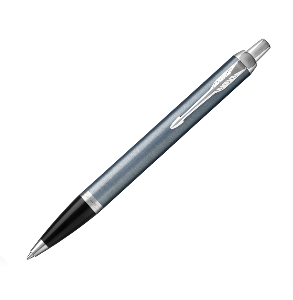 Шариковая ручка Parker IM Metal Light Blue Grey CT, 1931669 в Новосибирске