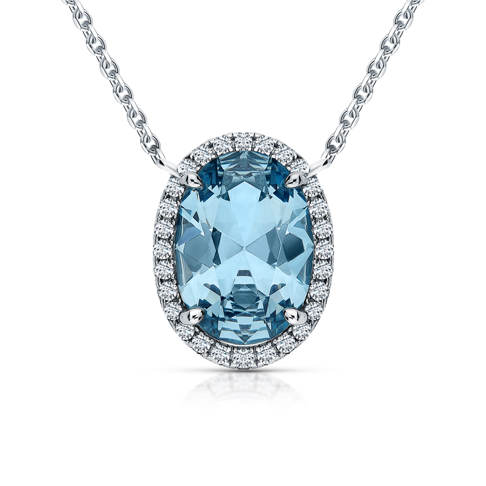 Фото «Серебряное шейное украшение с фианитами»