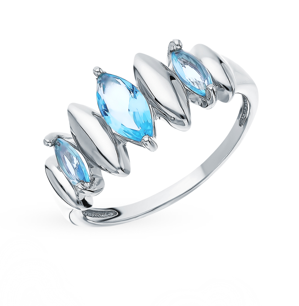 Серебряное кольцо с ювелирным стеклом в Нижнем Новгороде