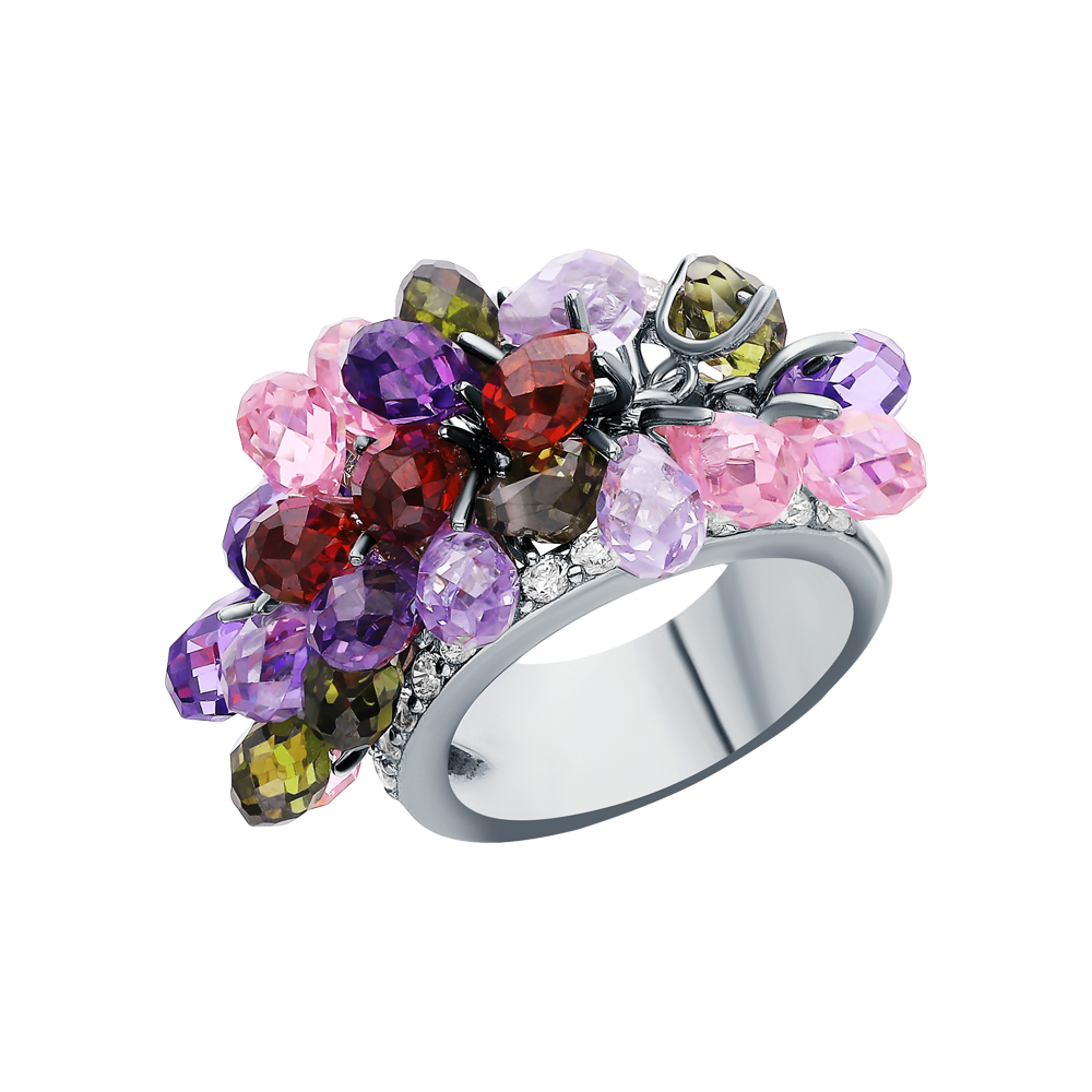 Фото «Серебряное кольцо с кубическим цирконием»