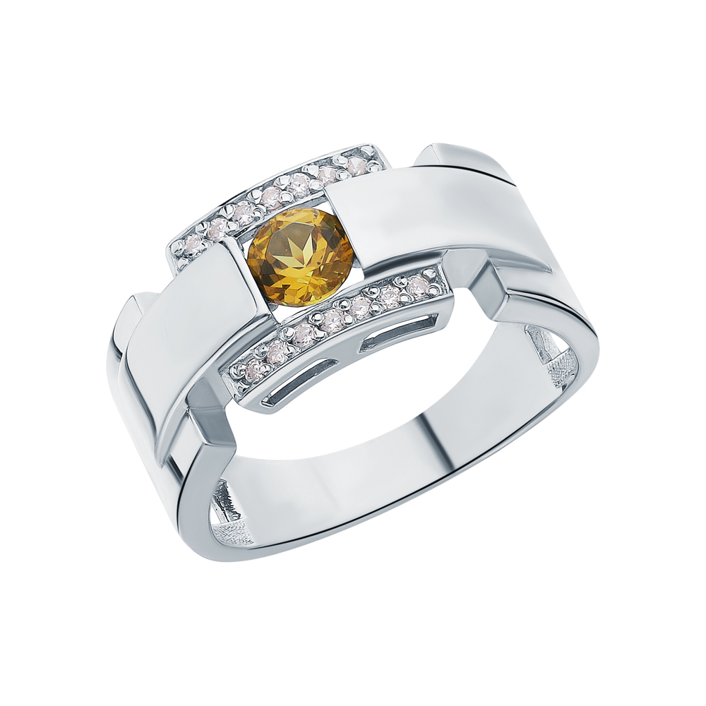 Фото «Серебряное кольцо с султанитами»