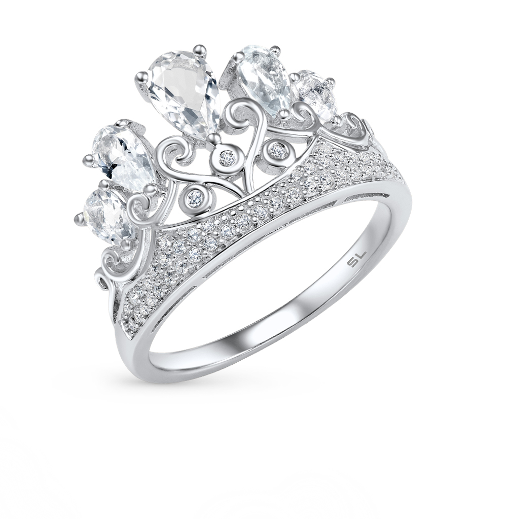 Красивые кольца серебро