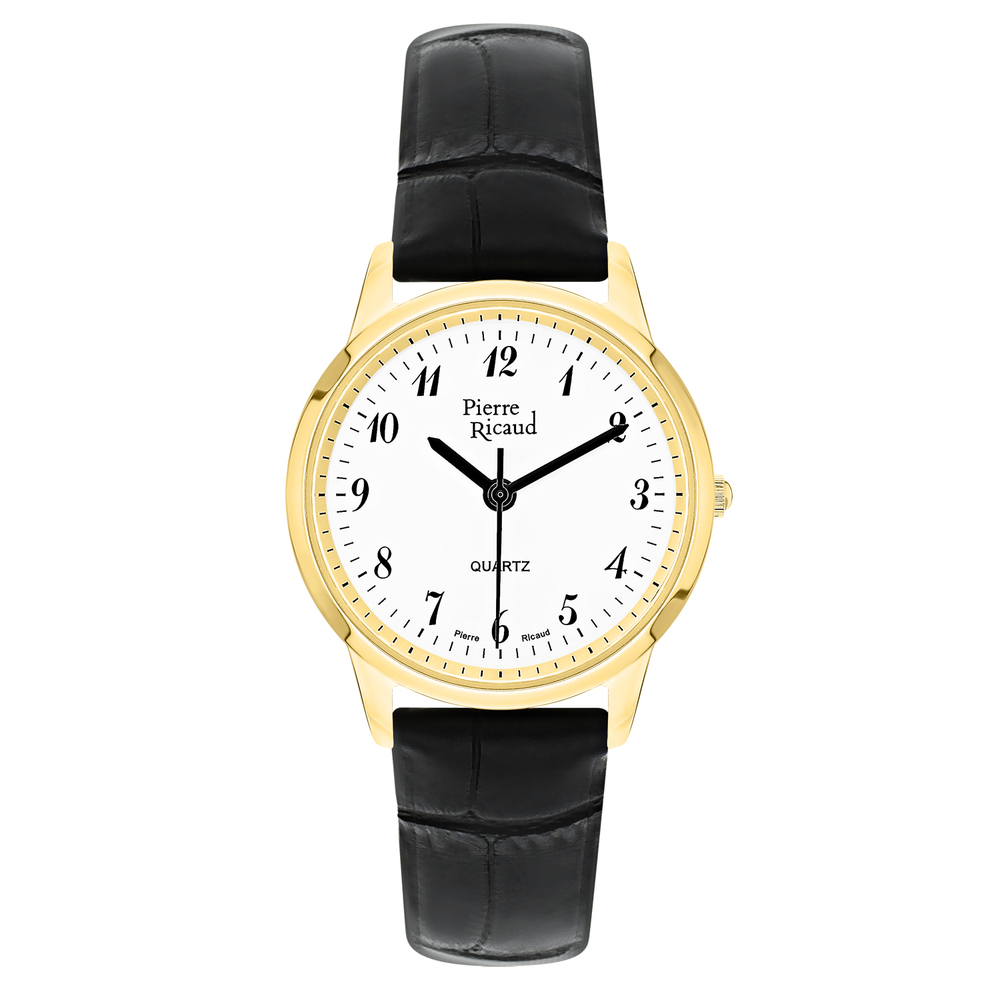 Женские кварцевые часы P51090.1223Q на кожаном ремешке с сапфировым стеклом в Краснодаре