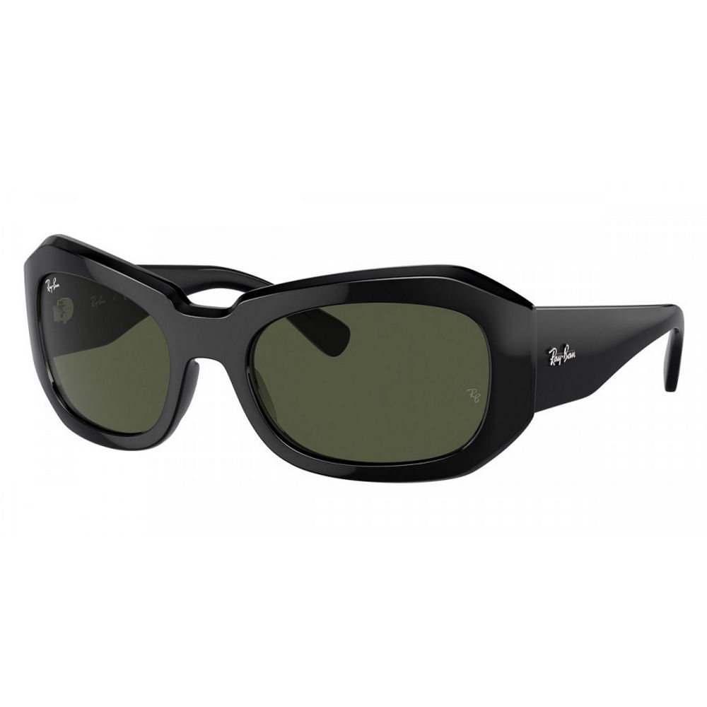 Универсальные солнцезащитные очки из Италии марки RAY-BAN из коллекции Pillow модель 0RB2212901/3156 в Новосибирск
