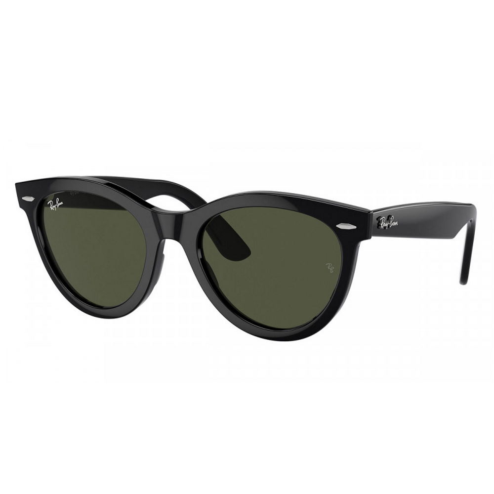 Универсальные солнцезащитные очки из Италии марки RAY-BAN из коллекции Round модель 0RB2241F901/3154 в Новосибирск