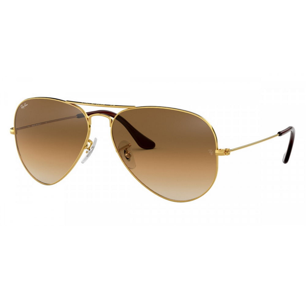 Универсальные солнцезащитные очки из Италии марки RAY-BAN из коллекции Pilot модель 0RB3025001/5162 в Новосибирск