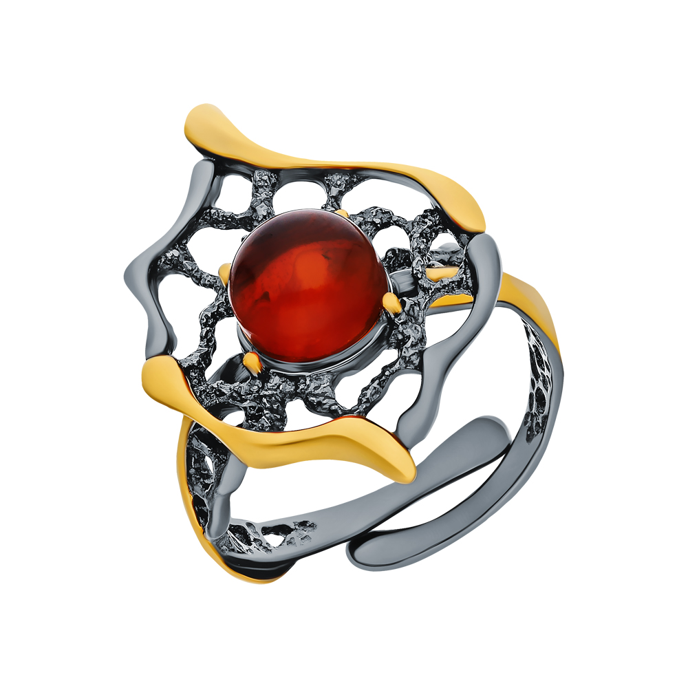 Фото «Серебряное кольцо с янтарем»