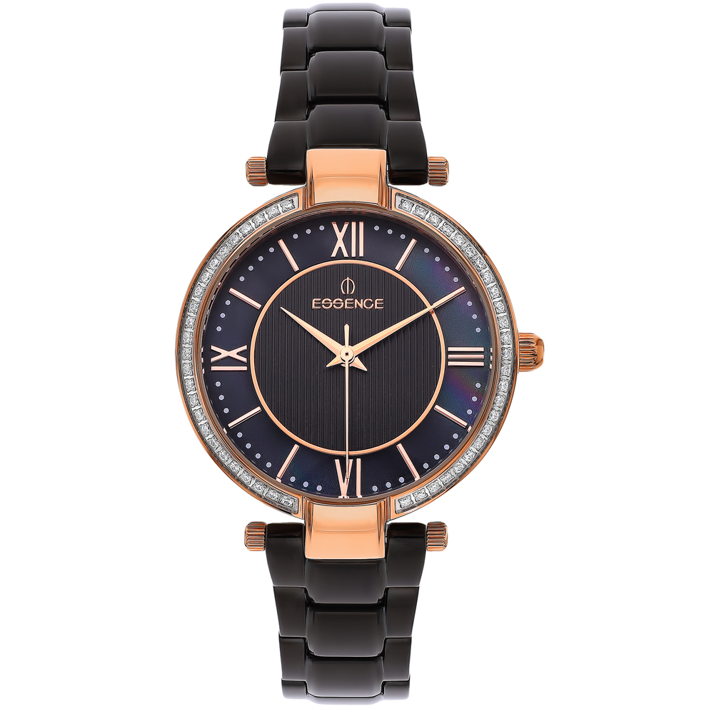 Фото «Женские  кварцевые часы ES6504FE.850 на стальном браслете с минеральным стеклом»