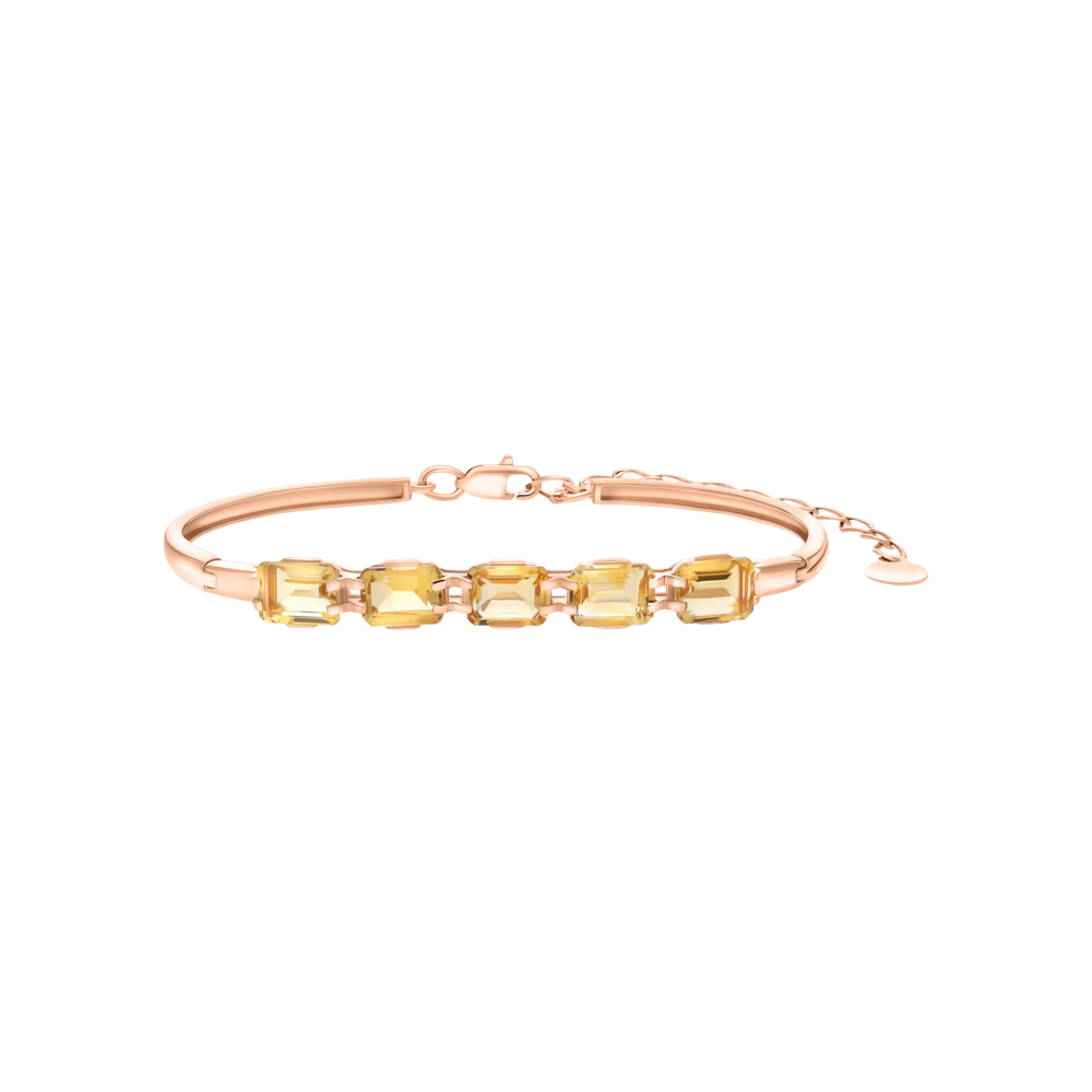 Фото «Золотой браслет с цитринами»