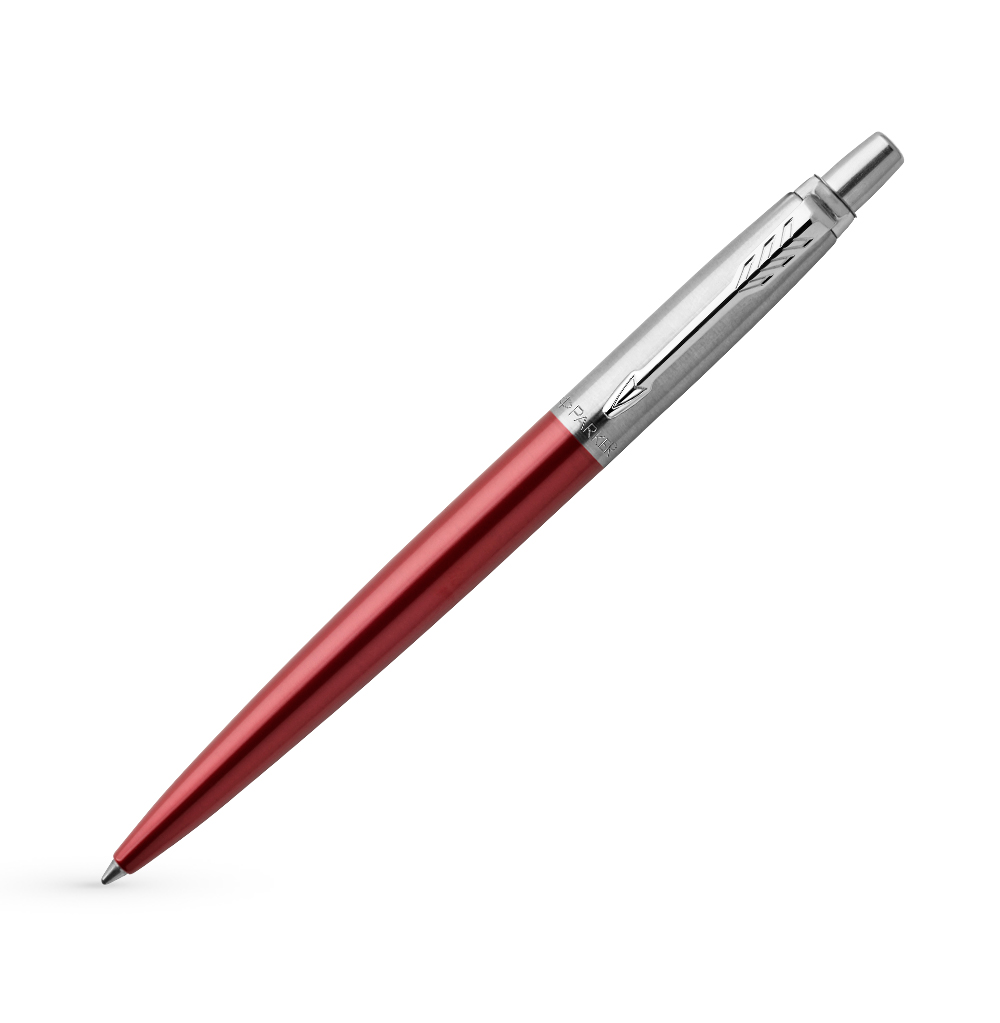 Шариковая ручка Parker Jotter Essential, Kensington Red CT, стержень: Mblue, 1953187 в Самаре