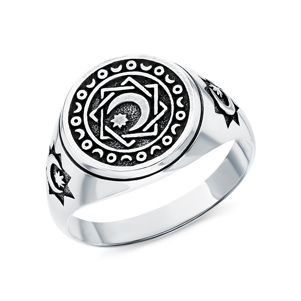 Серебряное кольцо мусульманское в Самаре