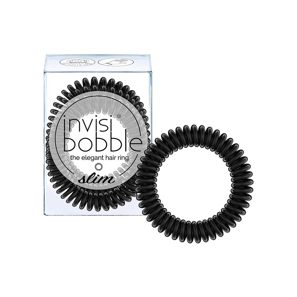 Фото «Резинка-браслет для волос invisibobble SLIM True Black»
