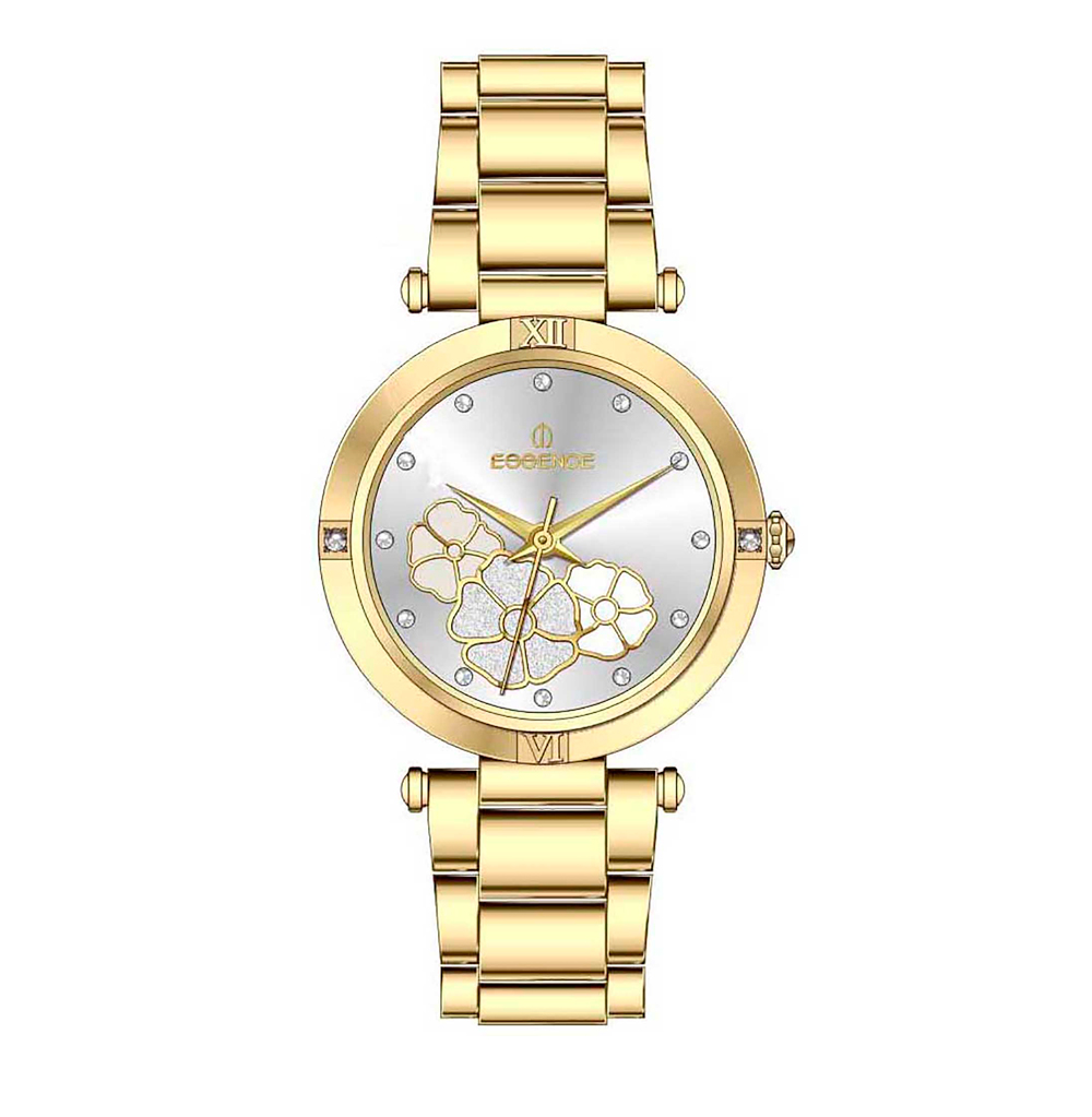 Фото «Женские  кварцевые часы ES6520FE.130 на стальном браслете с минеральным стеклом»