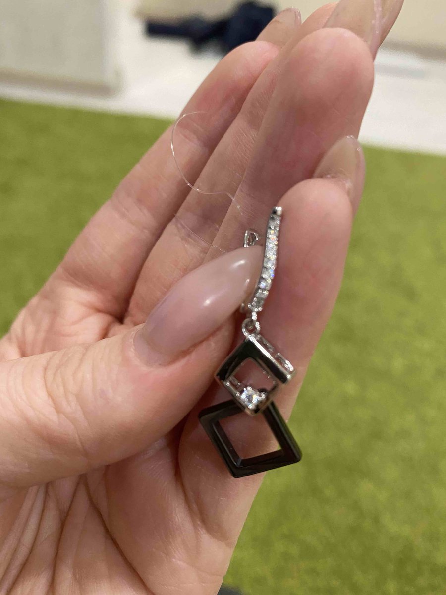 Серебряные серьги с керамикой и фианитами SUNLIGHT: белое серебро 925 ...