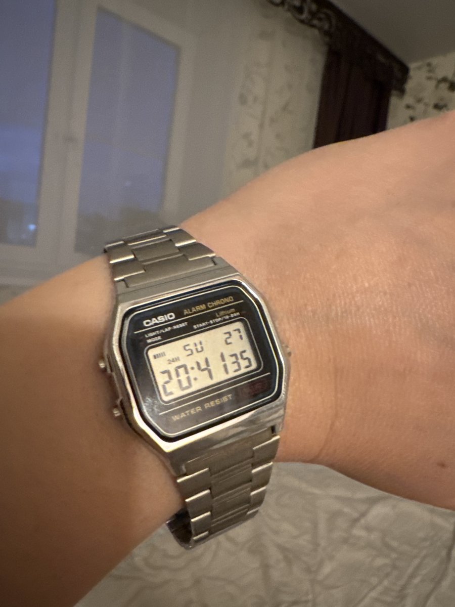 Часы мужские CASIO A158WA-1 CASIO A158WA-1: пластик — купить в